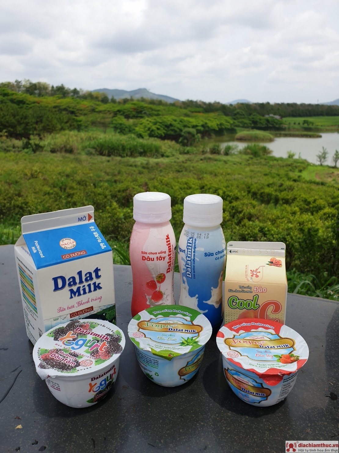 Sản phẩm của Dalat Milk Farm