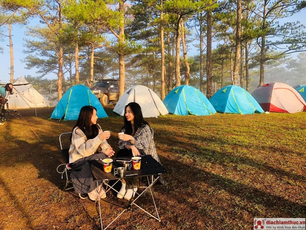 Địa điểm thuê lều cắm trại ở Đà Lạt