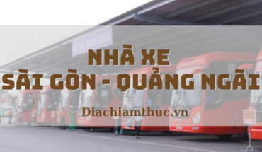 Nhà xe Sài Gòn - Quảng Ngãi