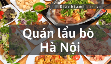 Quán lẩu bò Hà Nội