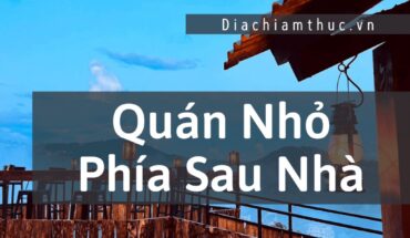 quán Nhỏ Phía Sau Nhà Đà Lạt