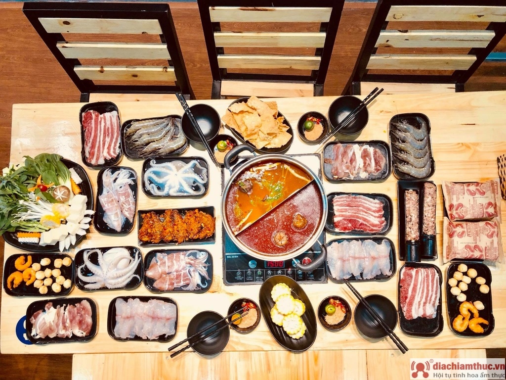 Buffet nướng và lẩu – Phát quán