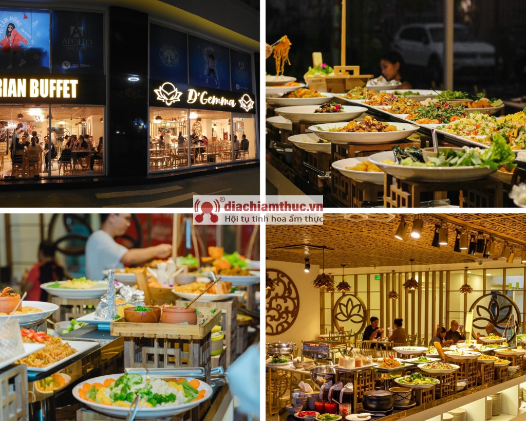 Nhà hàng Buffet chay D’Gemma Sài Gòn