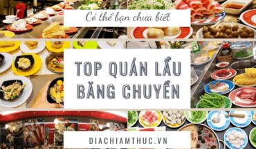 Nhà hàng lẩu băng chuyền