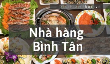 Nhà hàng quận Bình Tân