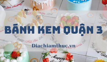 Bánh kem quận 3