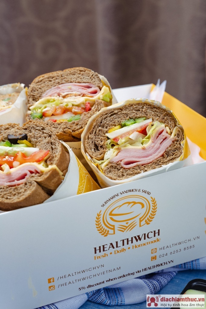 HealthWich – Quán bán đồ ăn healthy