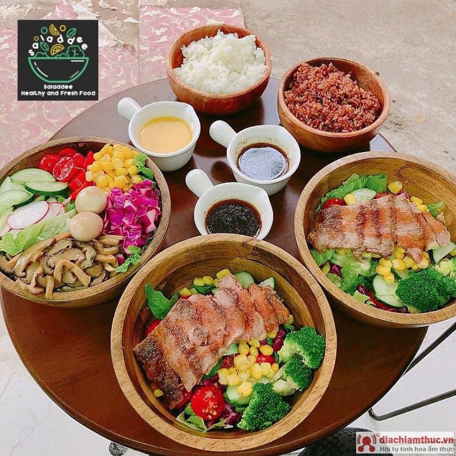 Saladdee – Healthy and Fresh – Quán ăn eat clean Hà Nội