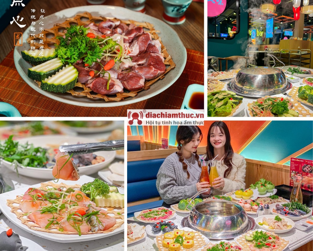 Thực đơn Long Wang vô cùng đa dạng với hơn 50 món ăn
