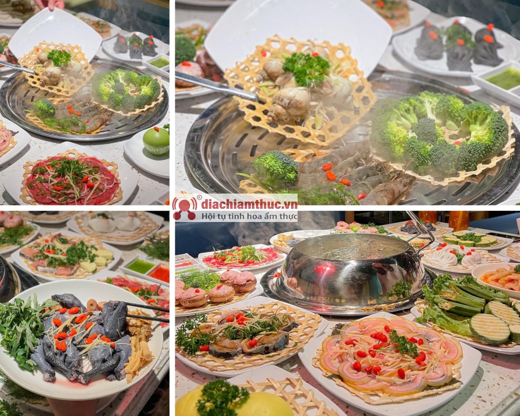 Thực đơn đa dạng đồ ăn tốt cho sức khỏe của Long Wang