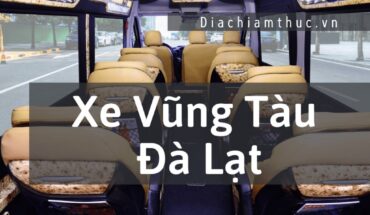 Xe Vũng Tàu Đà Lạt