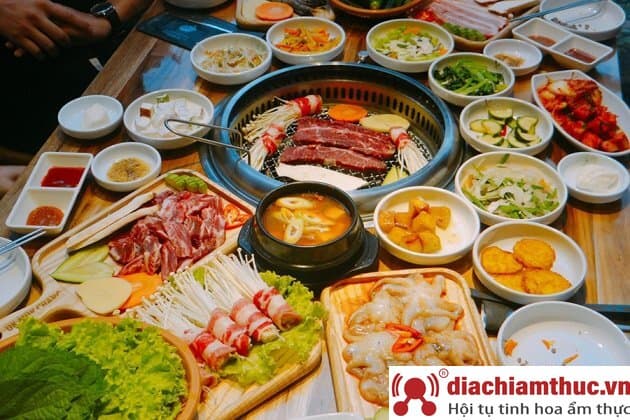 Món ngon Nhà hàng Hàn Quốc OK Mokchang 목장