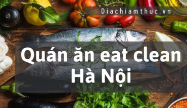 Quán ăn eat clean Hà Nội
