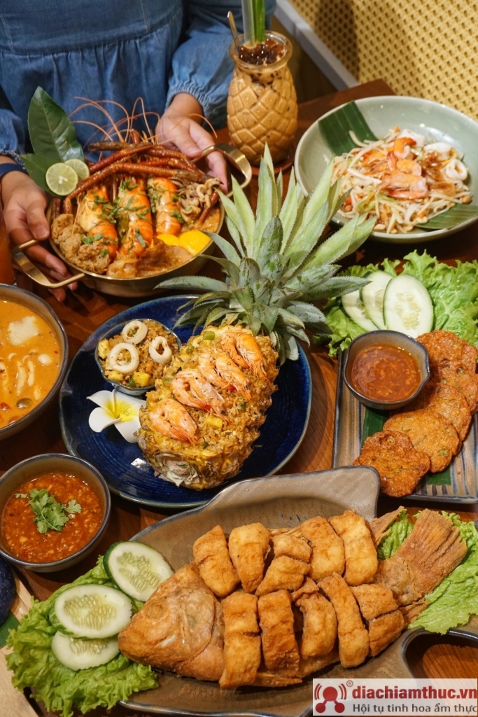 Menu The Thai Cuisine hấp dẫn và đa dạng