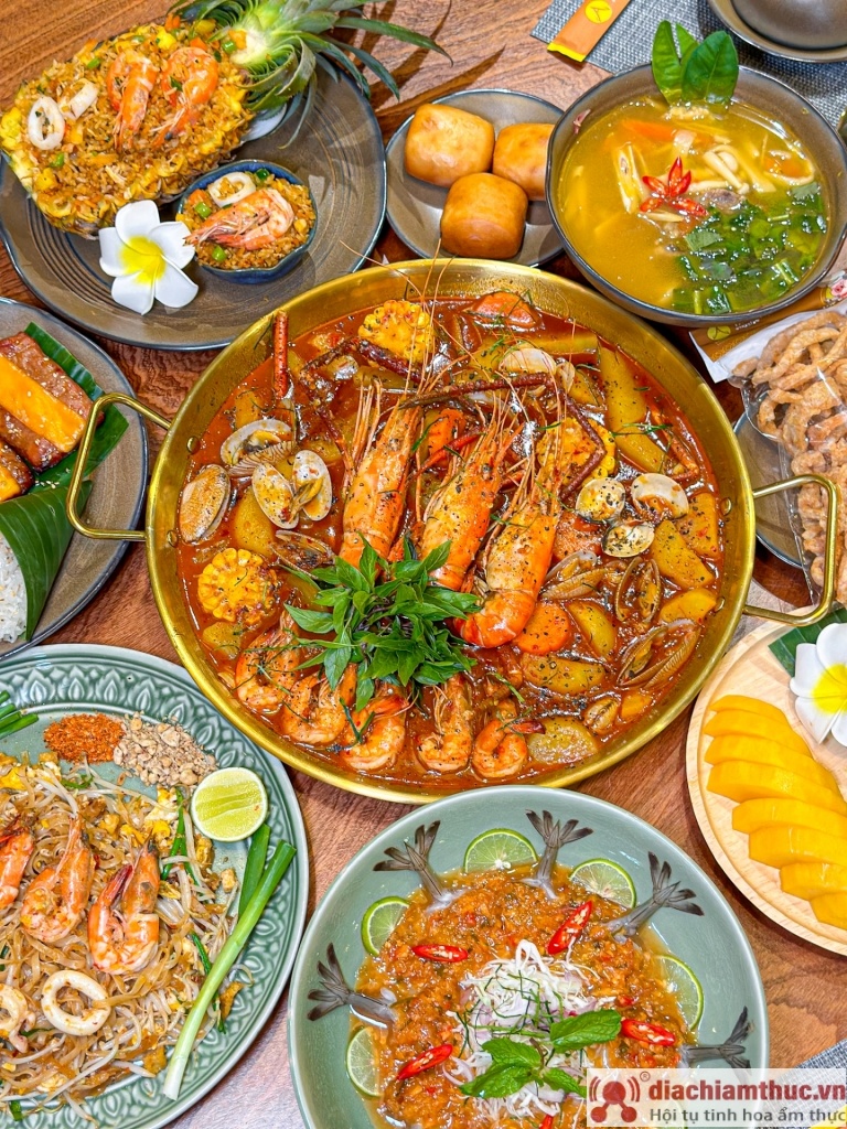 Những hương vị tuyệt vời và đặc trưng của ẩm thực Thái Lan