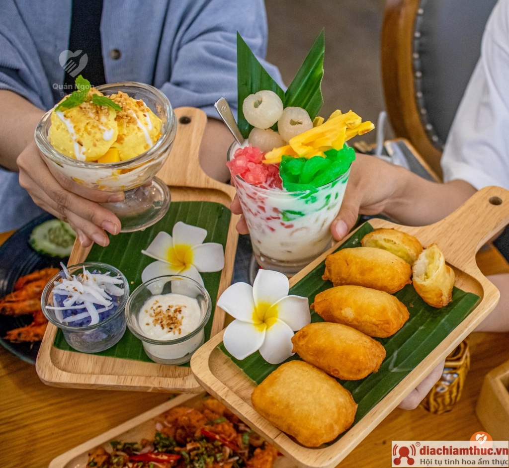 Thực đơn hấp dẫn và đa dạng với cách chế biến độc đáo tại The Thai Cuisine