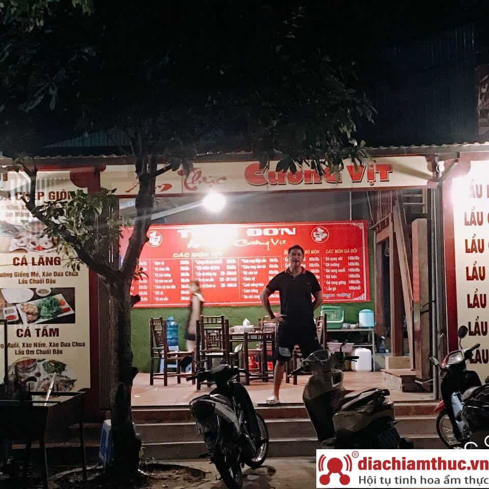 Ẩm thực Cường Vịt - Nhà hàng huyện Thanh Sơn Phú Thọ ngon