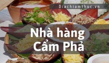 Nhà hàng Cẩm Phả, Quảng Ninh