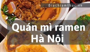 Quán mì ramen Hà Nội