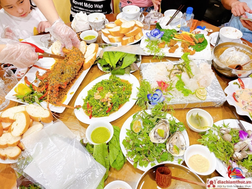 nhà hàng tỉnh Thái Nguyên hải sản tươi sống