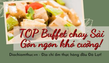 Buffet chay Sài Gòn