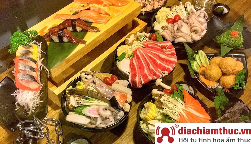 Đa dạng các món ăn kèm tại Sio Sushi 67 Hoàng Cầu