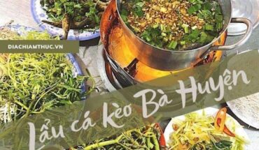 Lẩu cá kèo bà huyện Thanh Quan