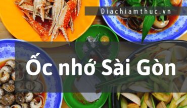 Ốc nhớ Sài Gòn