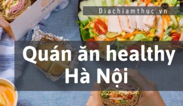 Quán ăn healthy Hà Nội