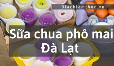 Sữa chua phô mai Đà Lạt