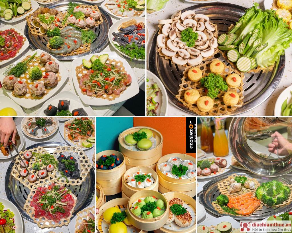 món ăn tại Long Wang mang đến sự ngon miệng và tốt cho sức khỏe