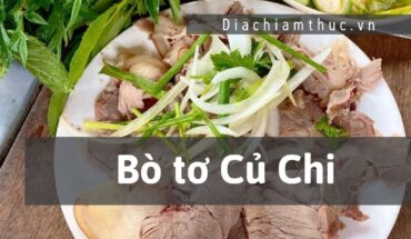 Bò tơ Củ Chi