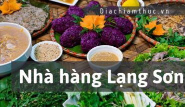 Nhà hàng Lạng Sơn