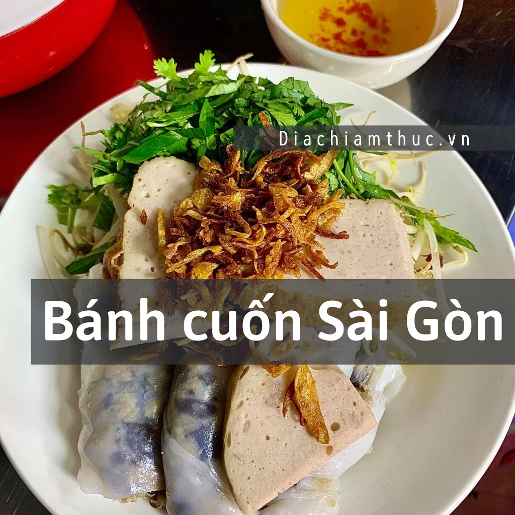 Bánh cuốn Sài Gòn