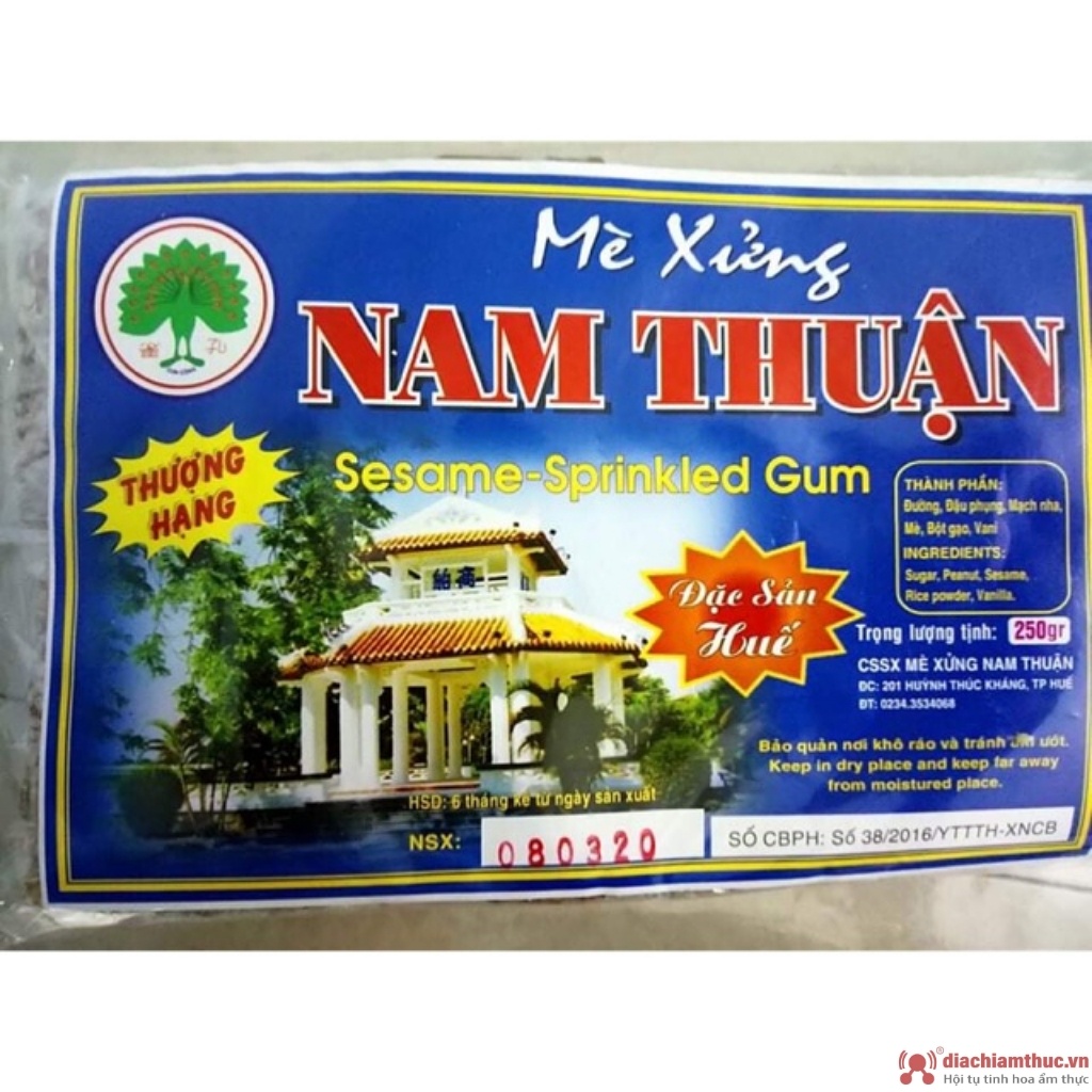 Mè xửng Nam Thuận Huế