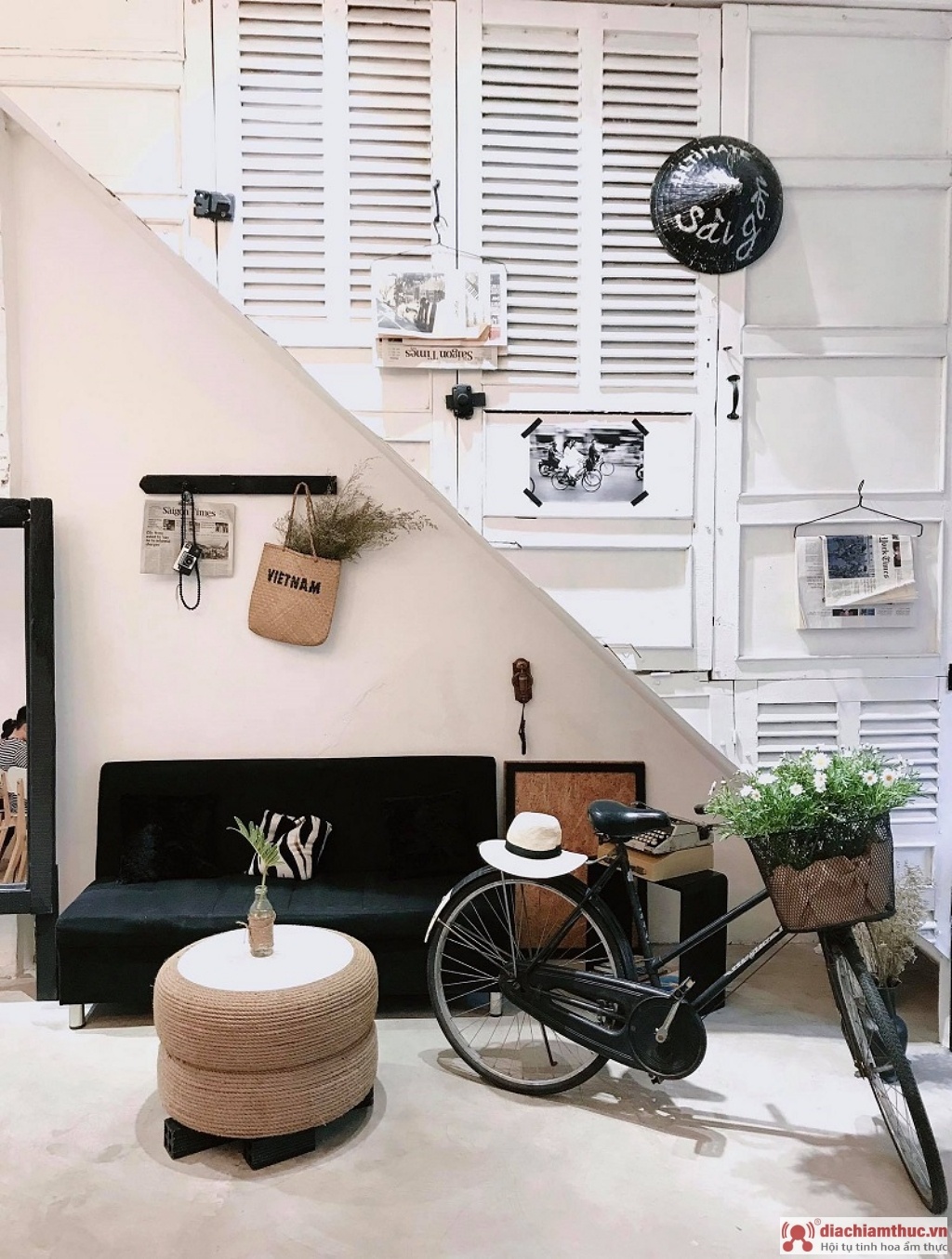 Quán Cafe nhỏ theo phong cách Nhật