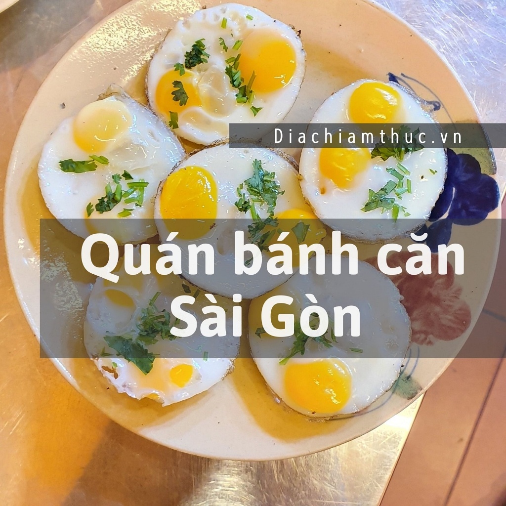 Quán bánh căn Sài Gòn