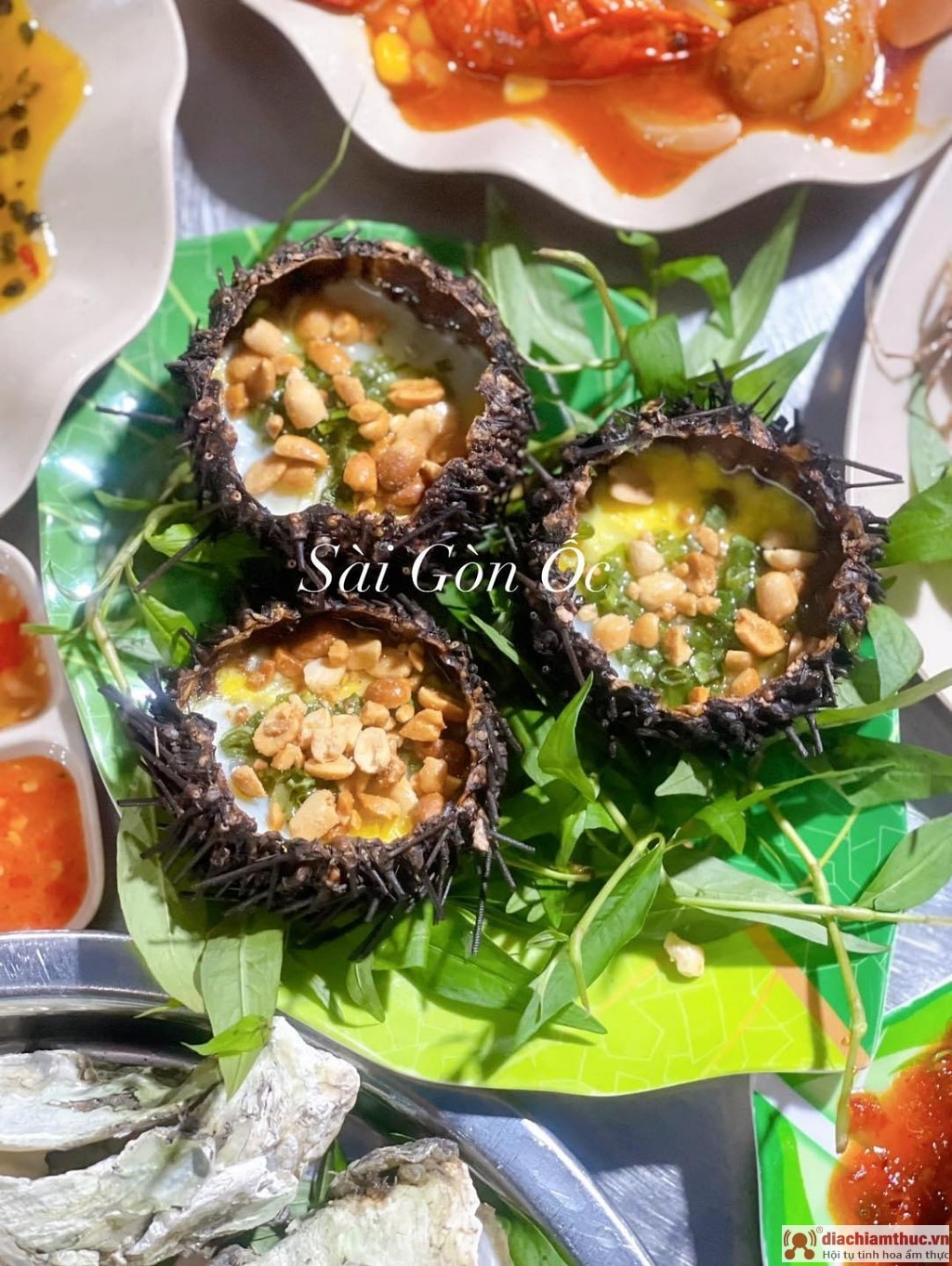 Sài Gòn Ốc - món ăn