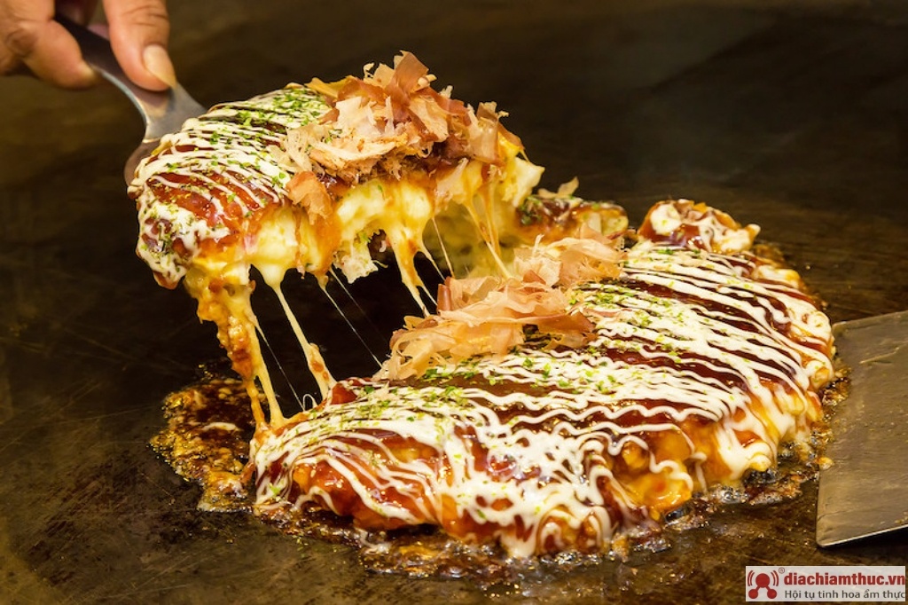 Bánh Okonomiyaki ở Nhật Bản