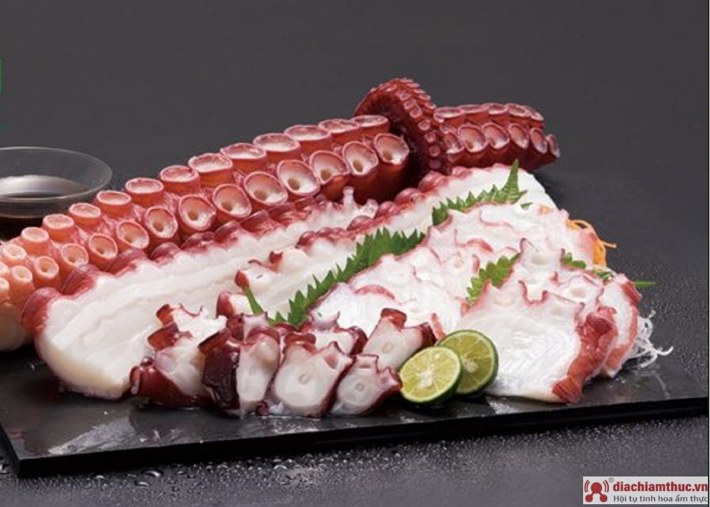 Các loại hải sản làm sashimi