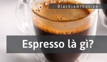 Espresso là gì