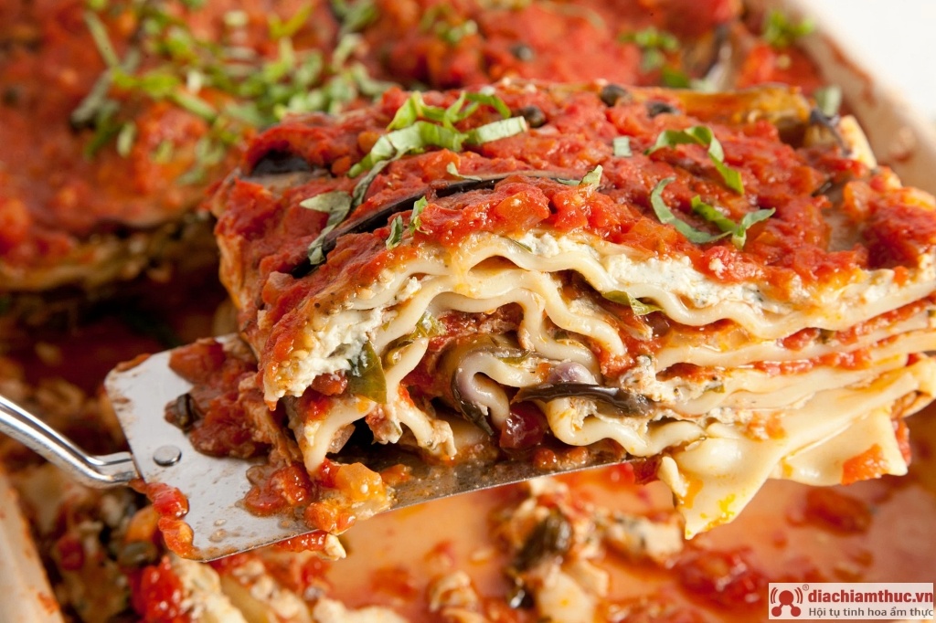 Lasagna - một loại mì Ý