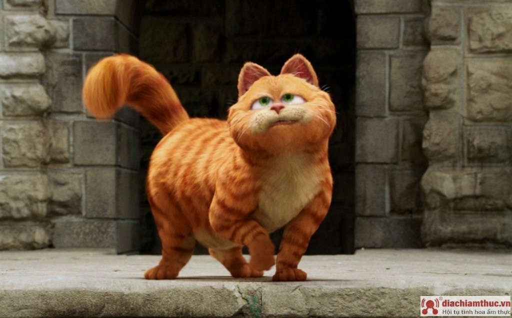 Mèo Đi Hia - mèo Garfield
