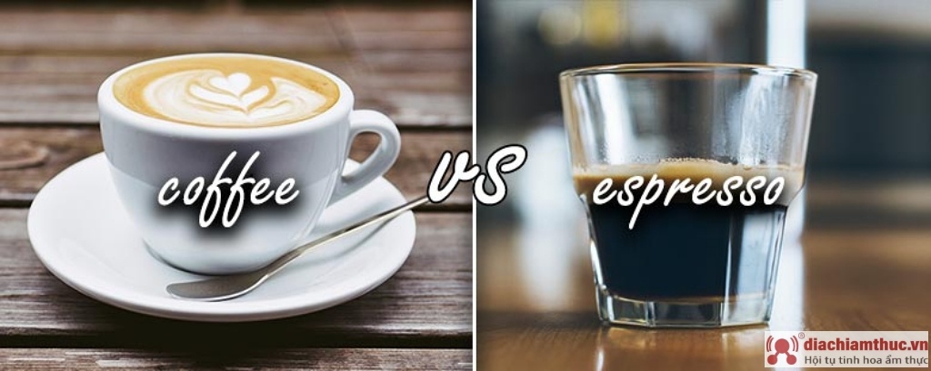 Phân biệt cafe espresso và cafe thông thường