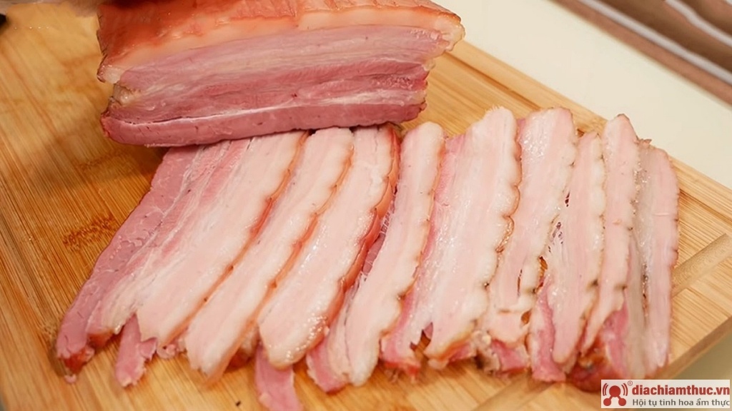 Thịt bacon - nguyên liệu đa dạng