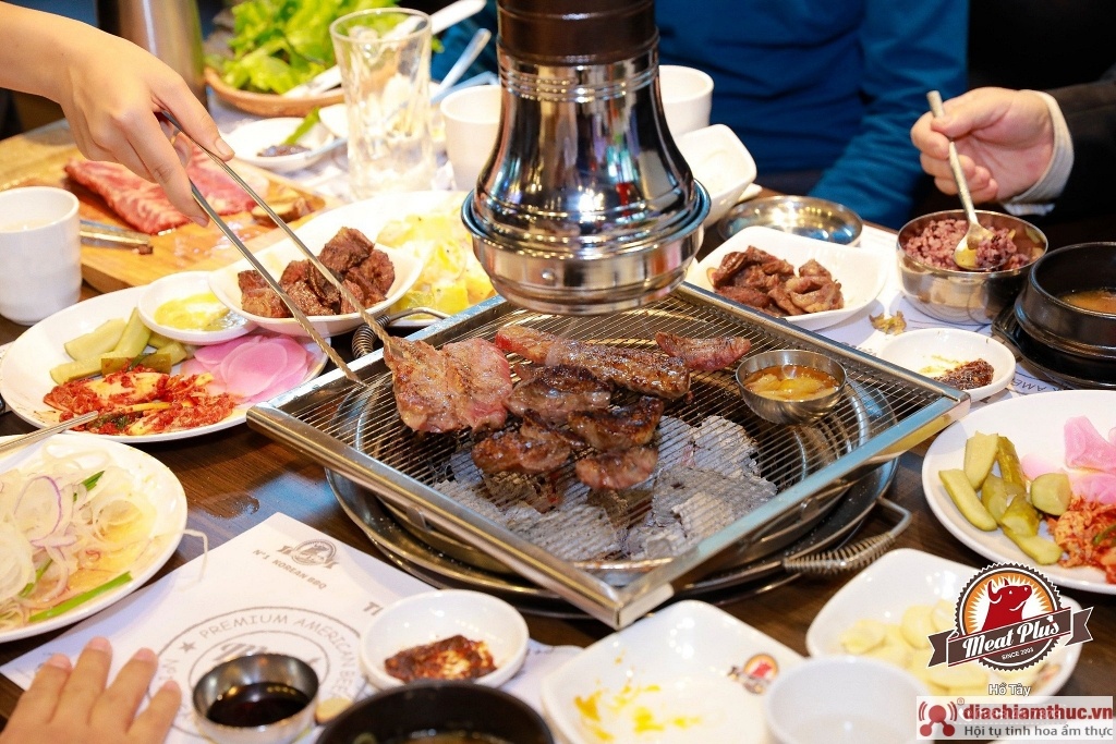 Thịt nướng chuẩn vị Hàn ở Meat Plus No1 Korean BBQ