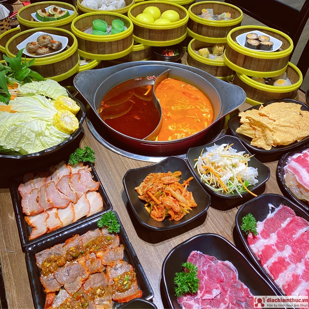 menu Fenghuang đa dạng gần 50 món ăn đặc sắc