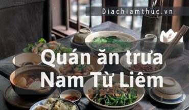 quán ăn trưa quận Nam Từ Liêm