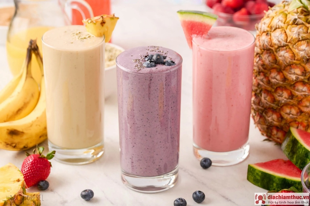 Nguồn gốc của thức uống smoothie