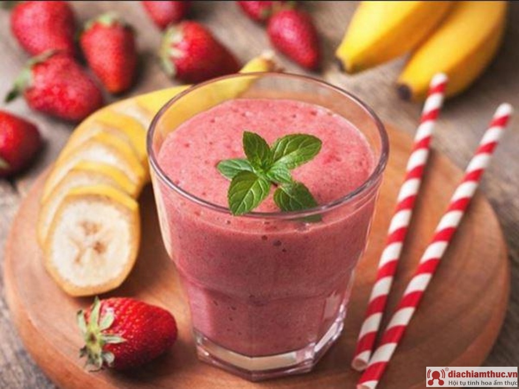 Smoothie dâu tây